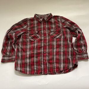 Vintage CE Schmidt Shirt Workwear Fit For‎ Her Flannel XL Western Country Cowboy
